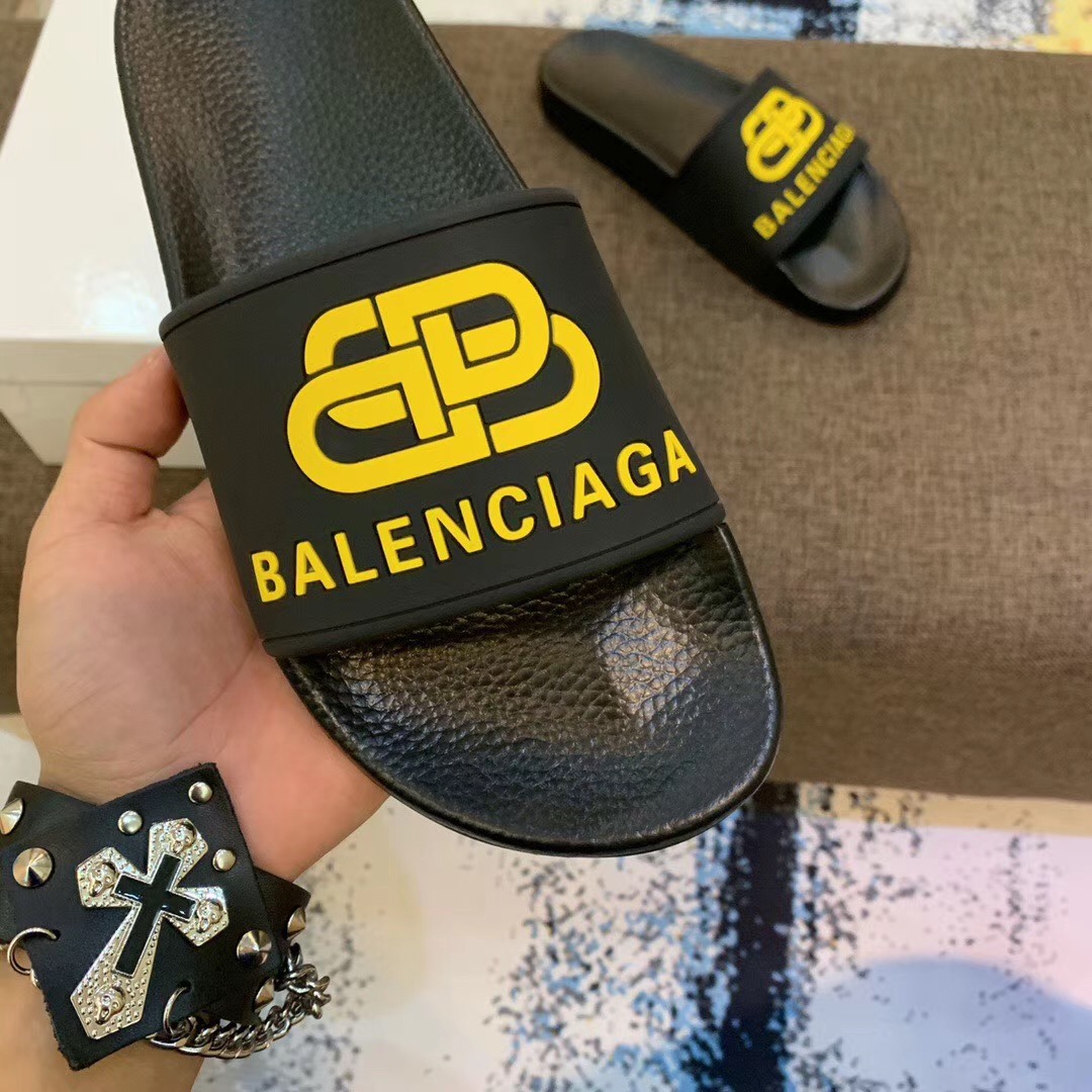 Balenciaga Bb Slide Sandal - EUR FASHION