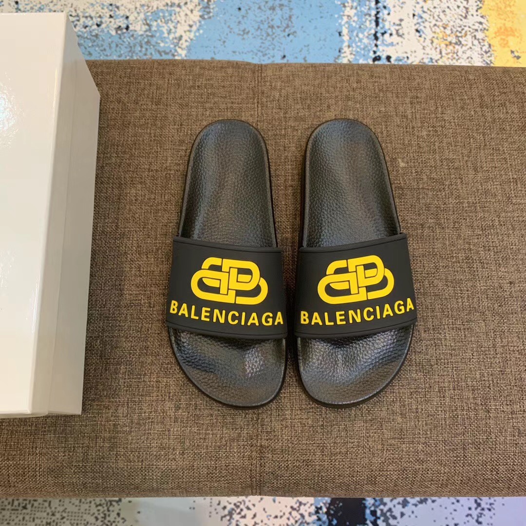 Balenciaga Bb Slide Sandal - EUR FASHION