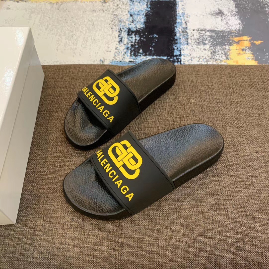 Balenciaga Bb Slide Sandal - EUR FASHION