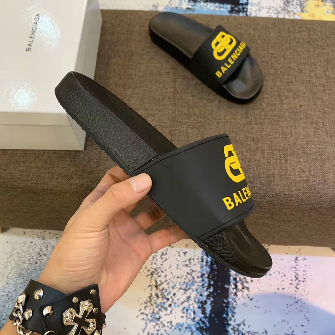 Balenciaga Bb Slide Sandal - EUR FASHION