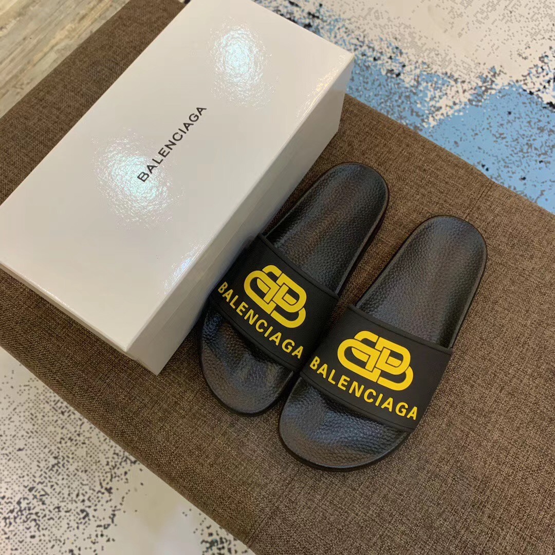 Balenciaga Bb Slide Sandal - EUR FASHION