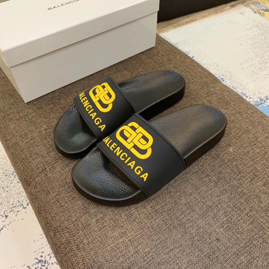 Balenciaga Bb Slide Sandal - EUR FASHION