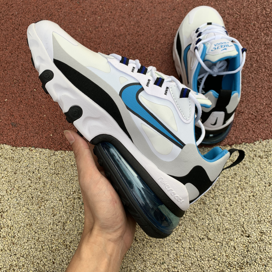 Nike Air Max 270 React HIghlighted In Sky Blue - EUR FASHION