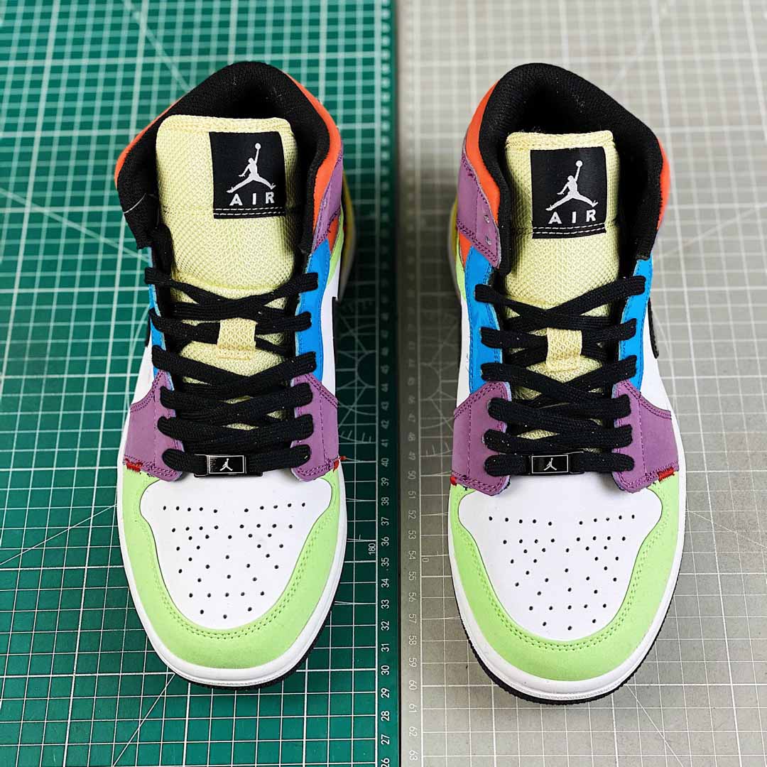 Jordan AJ1 Mid SE “Lightbulb” Multicolor - EUR FASHION