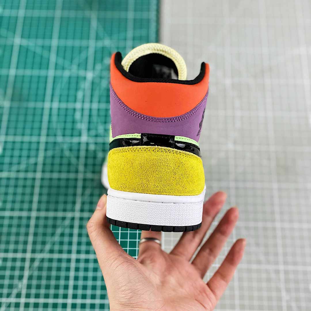 Jordan AJ1 Mid SE “Lightbulb” Multicolor - EUR FASHION