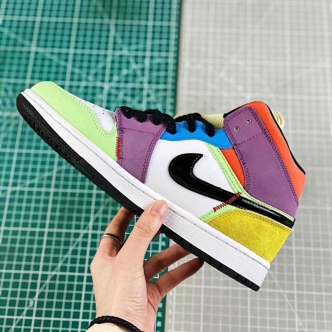 Jordan AJ1 Mid SE “Lightbulb” Multicolor - EUR FASHION