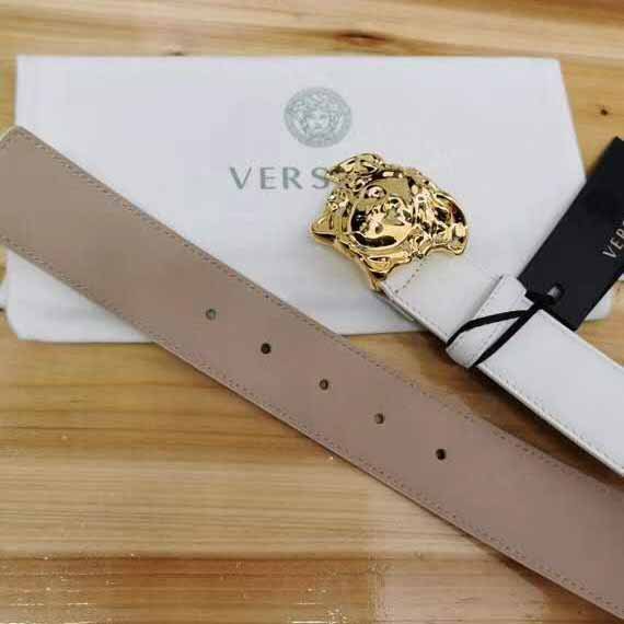 Versace Medusa Head Leather Belt - EUR FASHION