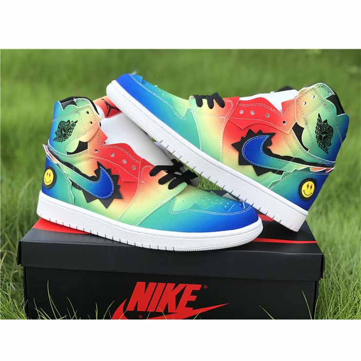 Jordan J Balvin AJ1 High OG Sneaker - EUR FASHION
