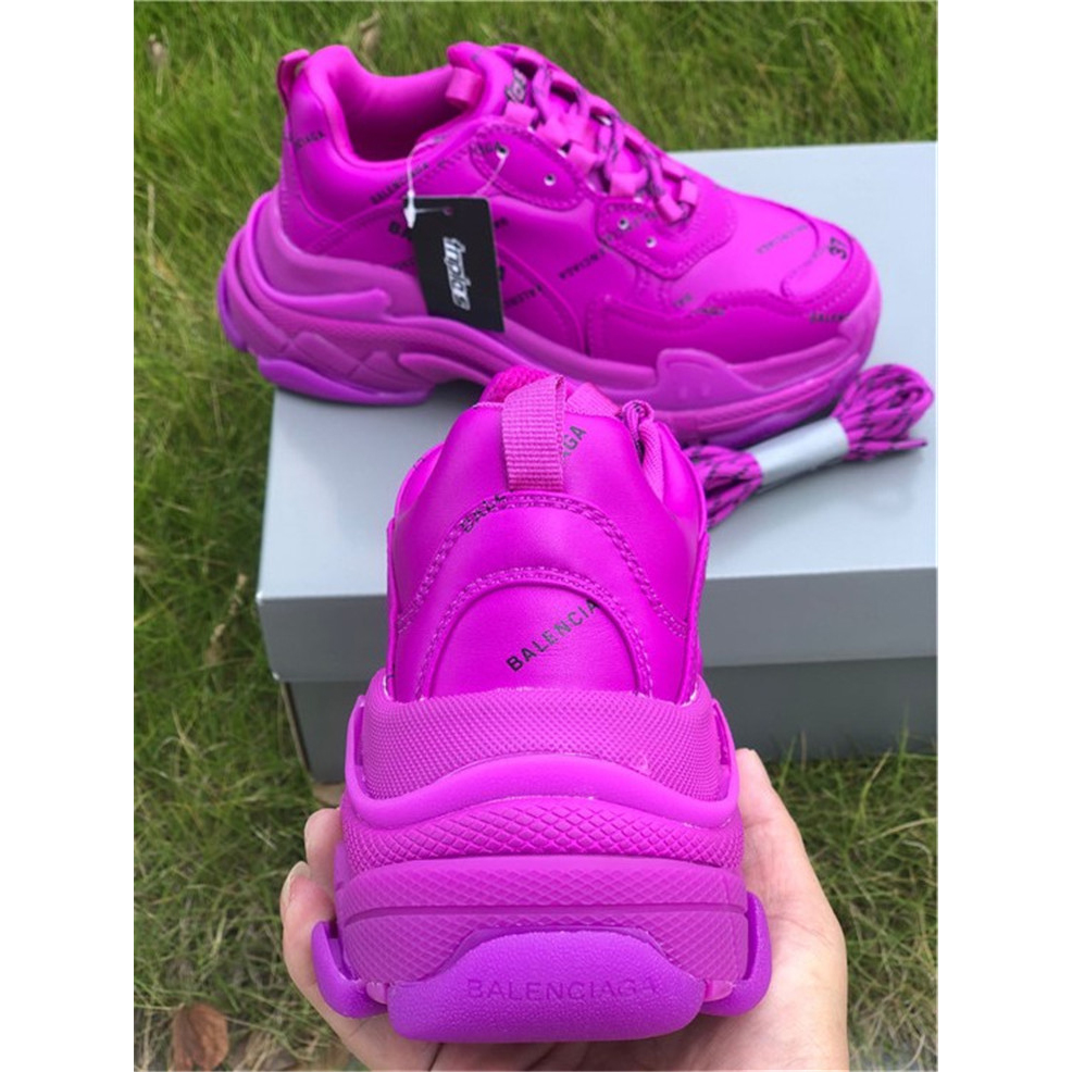 Balenciaga Allover Logo Triple S Sneaker - EUR FASHION