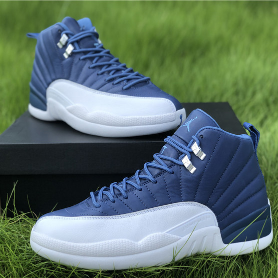 Jordan AJ12 "Stone Blue" - EUR FASHION