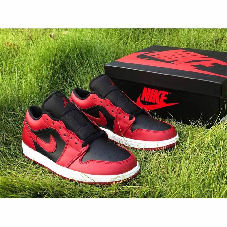 Jordan AJ1 Low Varsity Red 553558-606  - EUR FASHION