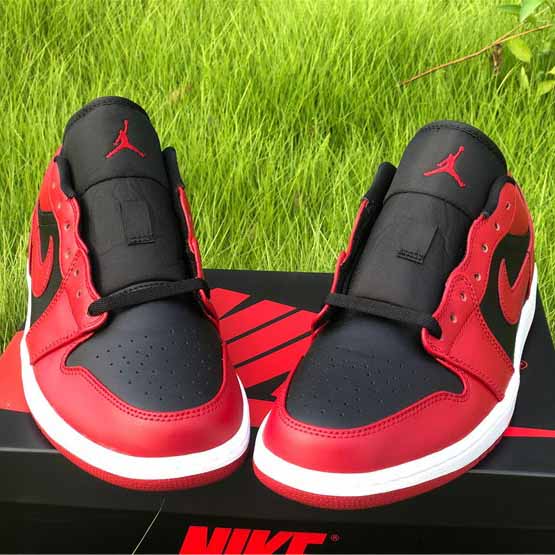 Jordan AJ1 Low Varsity Red 553558-606  - EUR FASHION