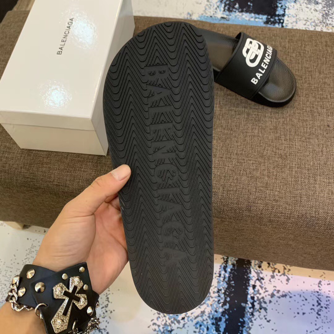 Balenciaga Bb Slide Sandal - EUR FASHION