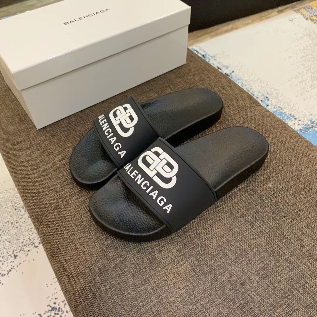 Balenciaga Bb Slide Sandal - EUR FASHION