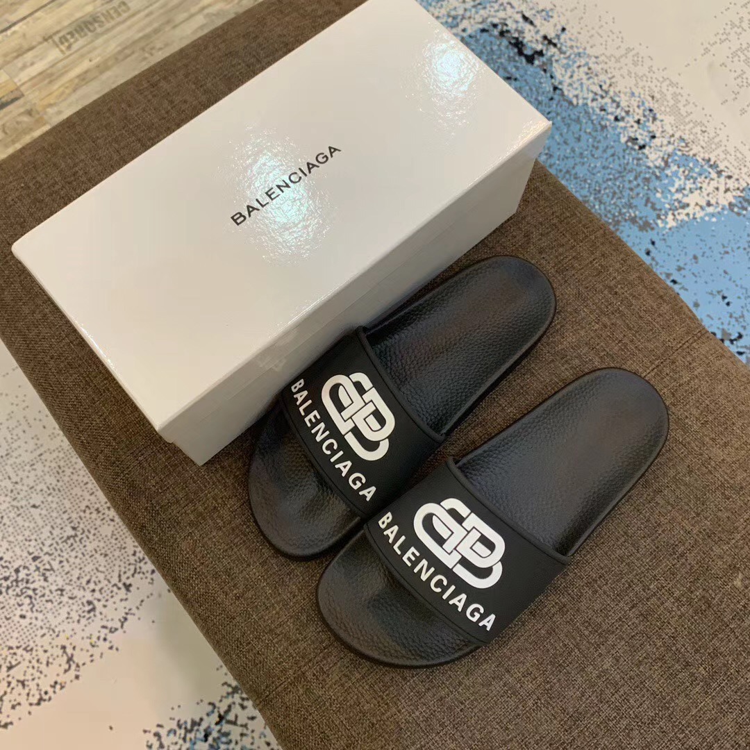 Balenciaga Bb Slide Sandal - EUR FASHION