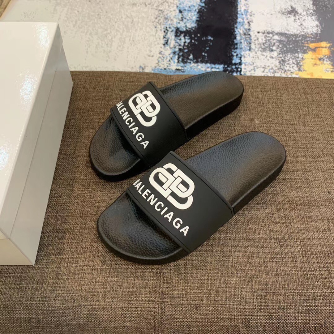 Balenciaga Bb Slide Sandal - EUR FASHION