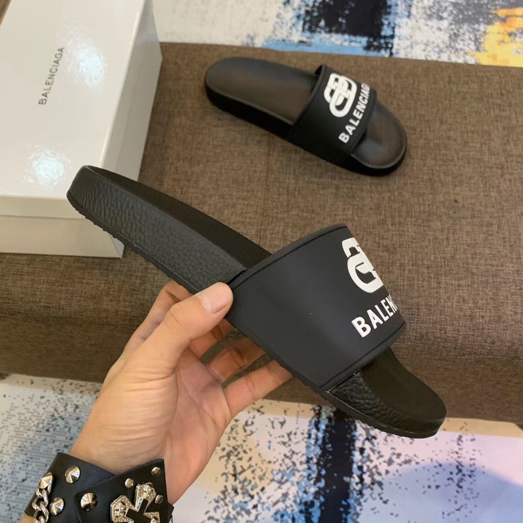 Balenciaga Bb Slide Sandal - EUR FASHION