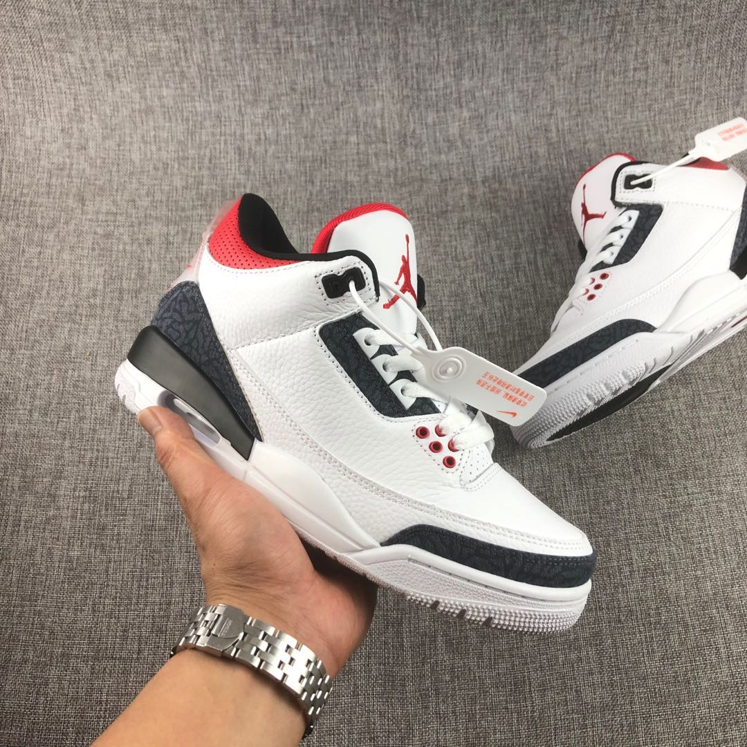 Jordan AJ3 Retro Fire Red - EUR FASHION