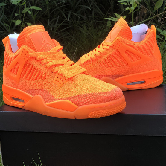 Jordan 4 Retro Flyknit Orange - EUR FASHION
