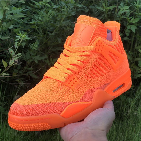 Jordan 4 Retro Flyknit Orange - EUR FASHION