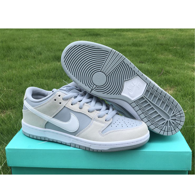 Nike Sb Dunk Low Trd White Summit Wolf Grey AR0778-110 - EUR FASHION