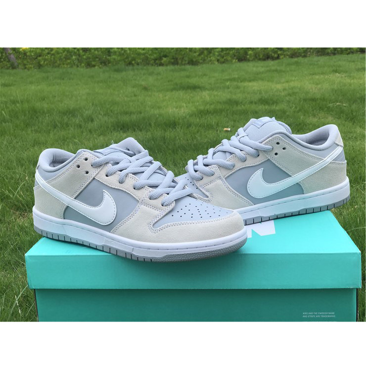 Nike Sb Dunk Low Trd White Summit Wolf Grey AR0778-110 - EUR FASHION
