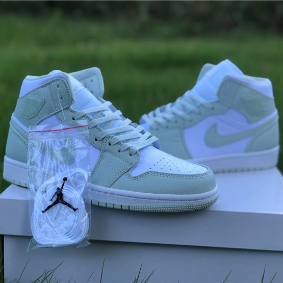 Jordan AJ1 Mid WMNS Spruce Aura CV5280-103 - EUR FASHION