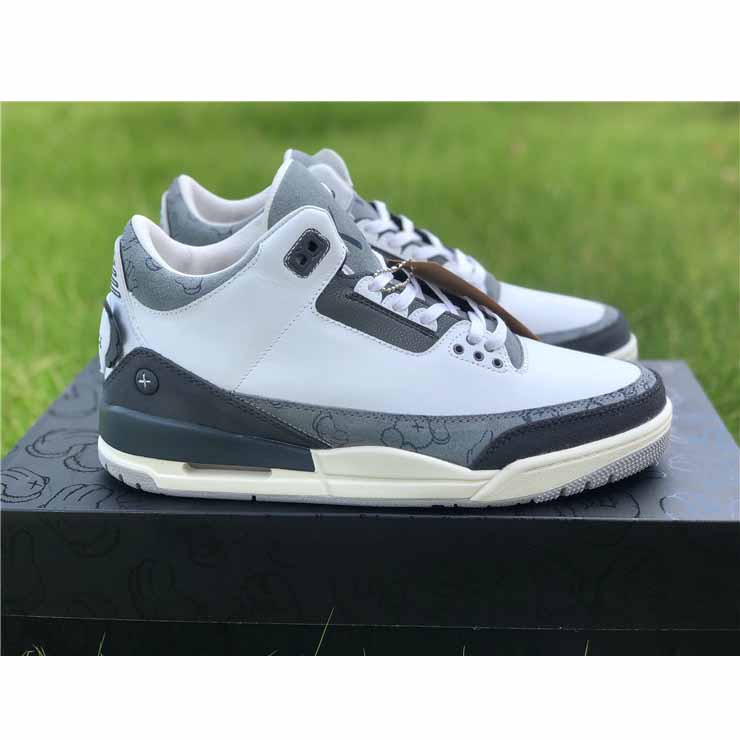 Jordan Kwas X AJ3 Fresh Water White/Light Grey Sneakers - EUR FASHION