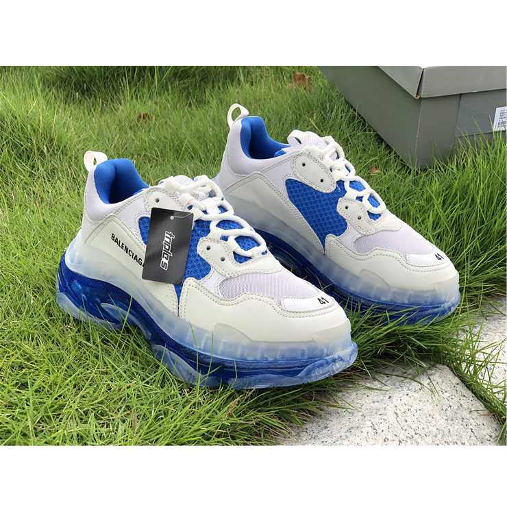 Balenciaga Sneaker Tess.Gomma White Blue - EUR FASHION