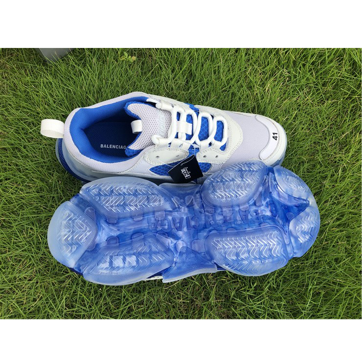 Balenciaga Sneaker Tess.Gomma White Blue - EUR FASHION