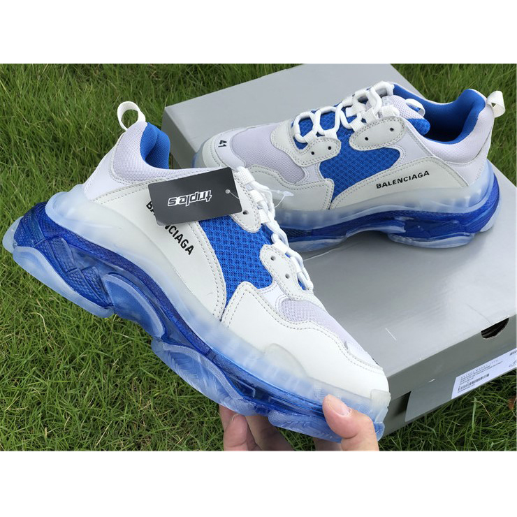 Balenciaga Sneaker Tess.Gomma White Blue - EUR FASHION