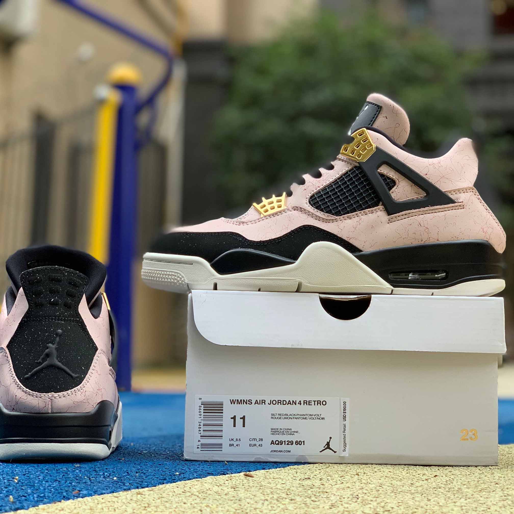 Jordan AJ4 Silt Red AJ4 AQ9129-601 - EUR FASHION