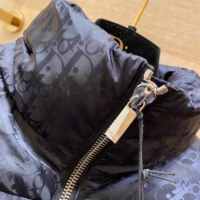 Dior Oblique Print Down Puffer Jacket - EUR FASHION