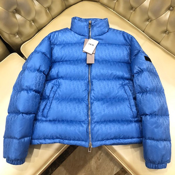 Dior Oblique Print Down Puffer Jacket - EUR FASHION