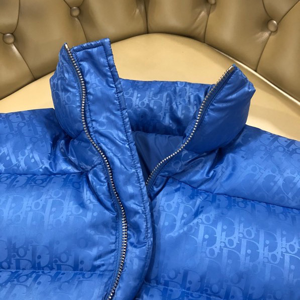 Dior Oblique Print Down Puffer Jacket - EUR FASHION