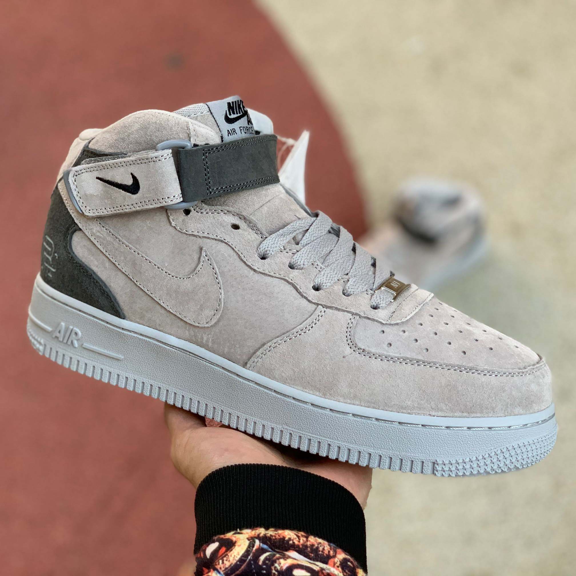 Nike Air Force 1 Mid Classic Dark Grey 807618-200 - EUR FASHION