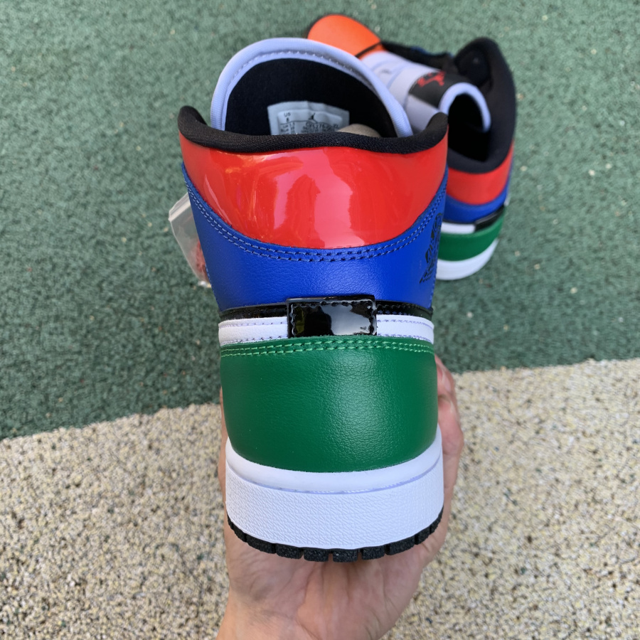 Jordan Air 1 Mid SE “Multicolor Patent” - EUR FASHION