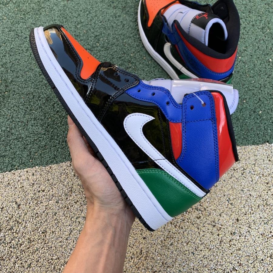 Jordan Air 1 Mid SE “Multicolor Patent” - EUR FASHION