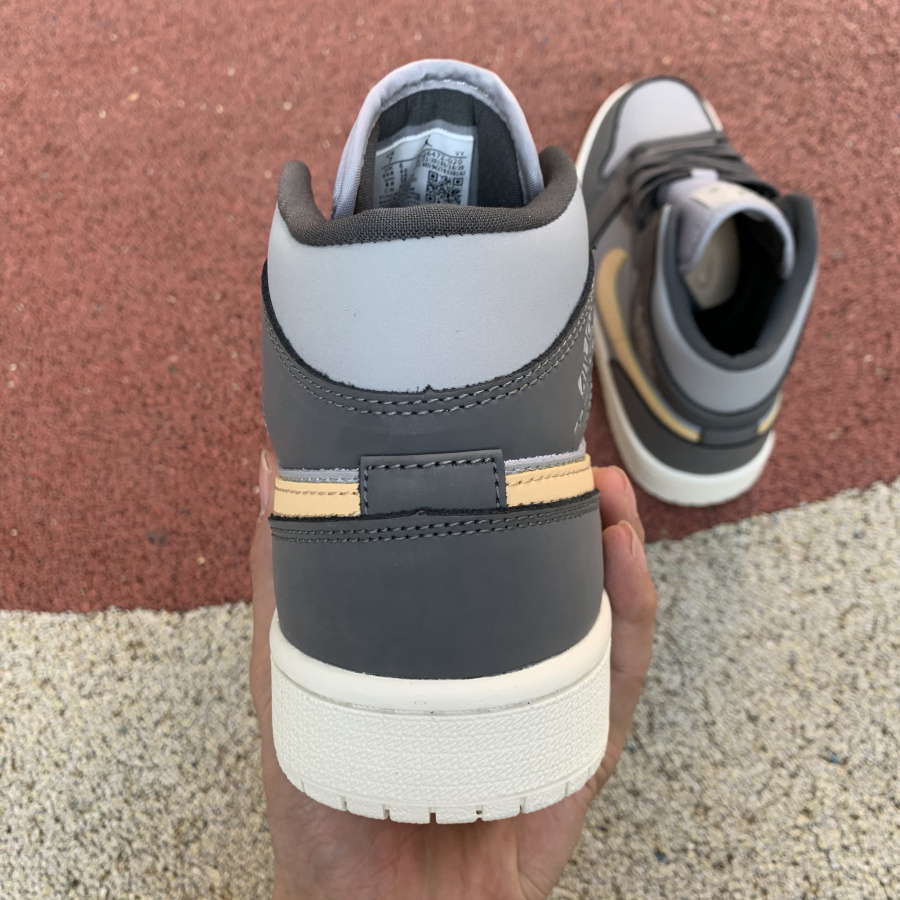 Jordan Air 1 Mid Iron Grey/White Onyx BQ6472 020 - EUR FASHION