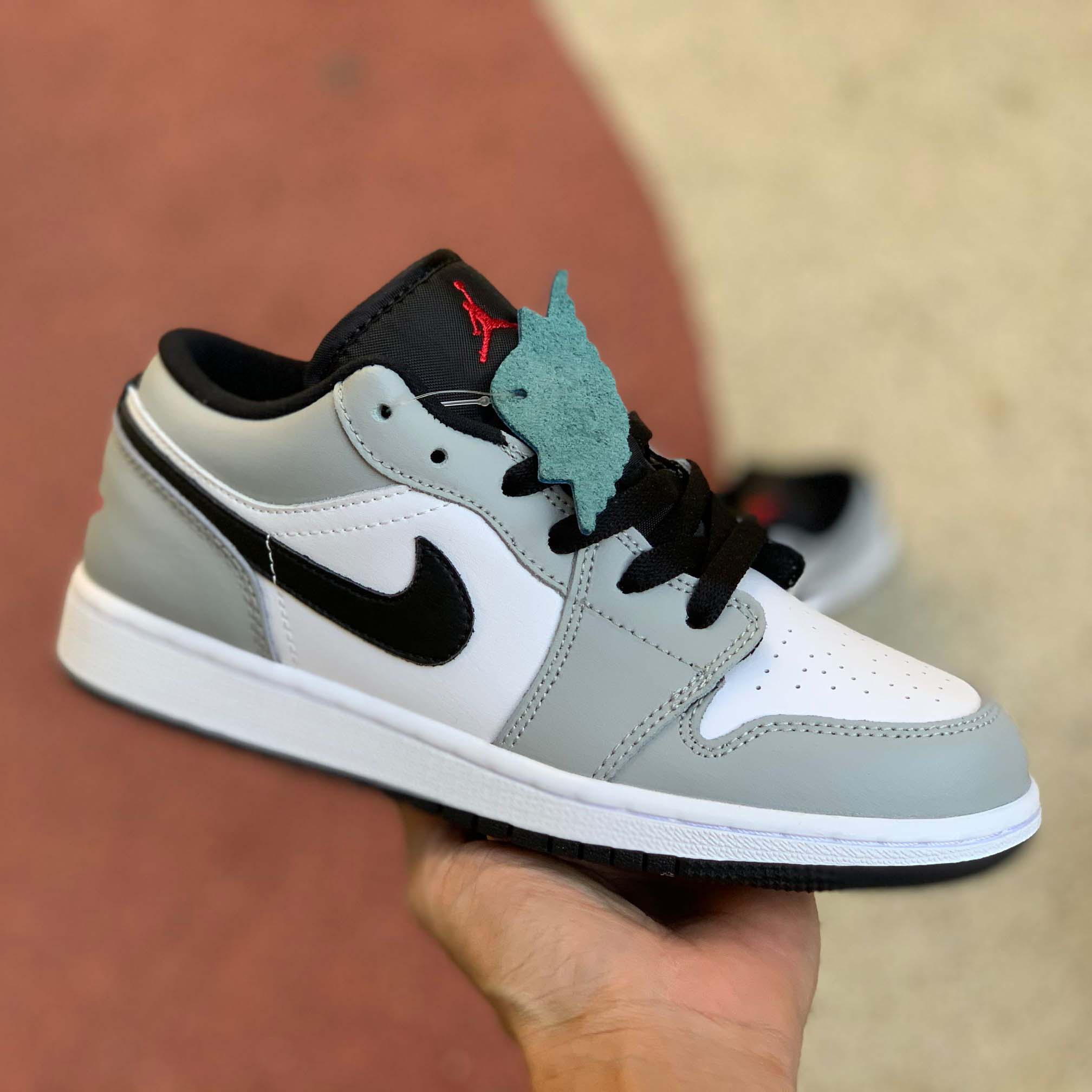 Jordan Air 1 Low GS Light Smoke Grey - EUR FASHION