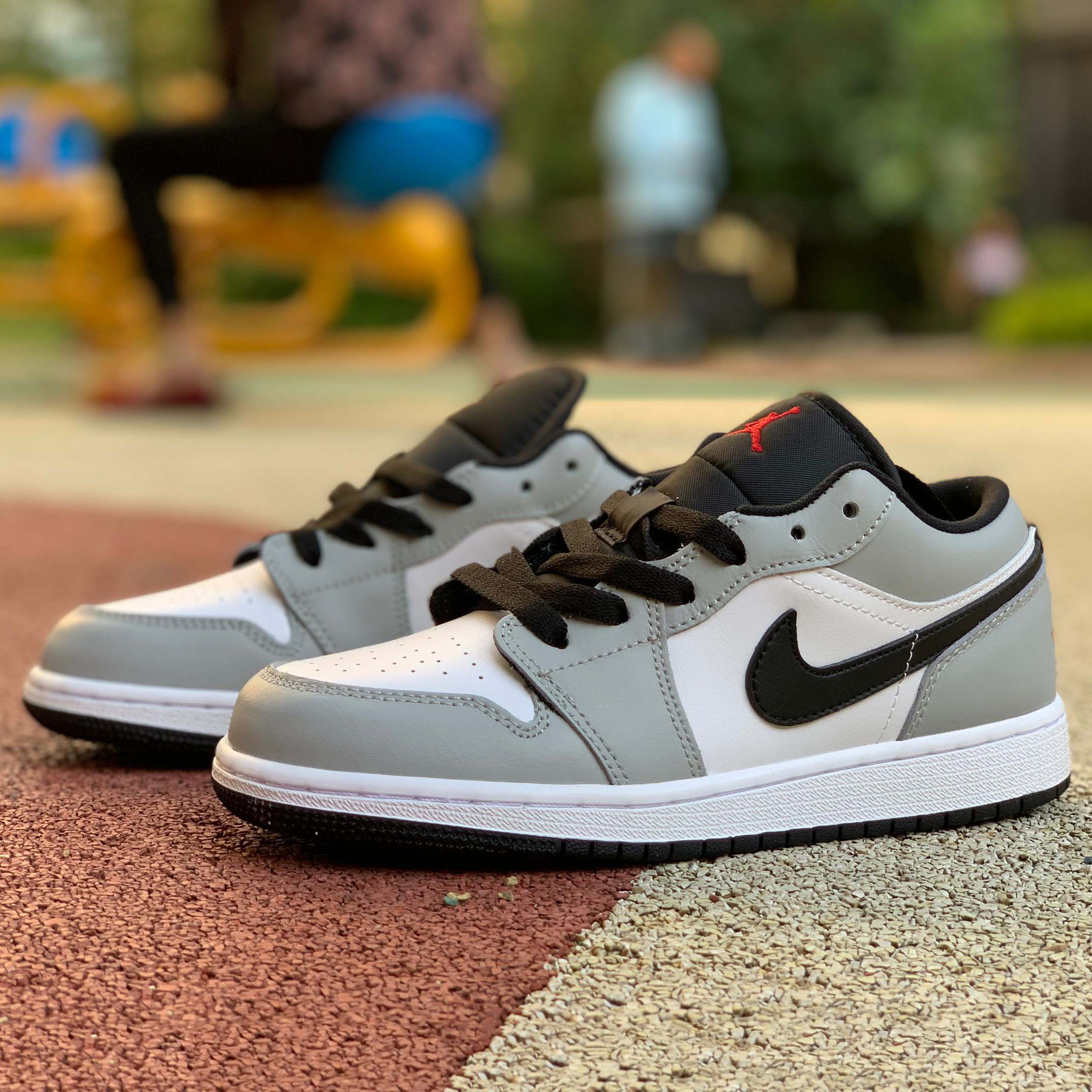 Jordan Air 1 Low GS Light Smoke Grey - EUR FASHION