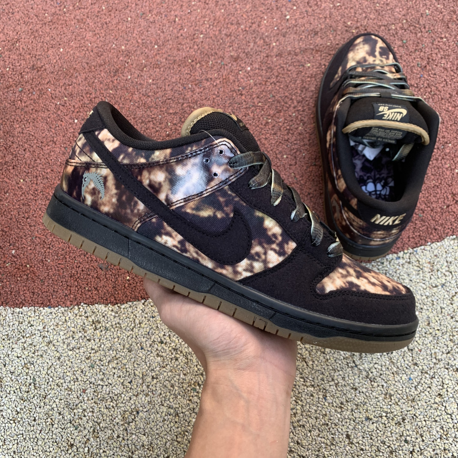 Nike Dunk SB Low Pushead Premium Pushead 2 Black/Black-Filbert 2020 Newest 536356-002 - EUR FASHION