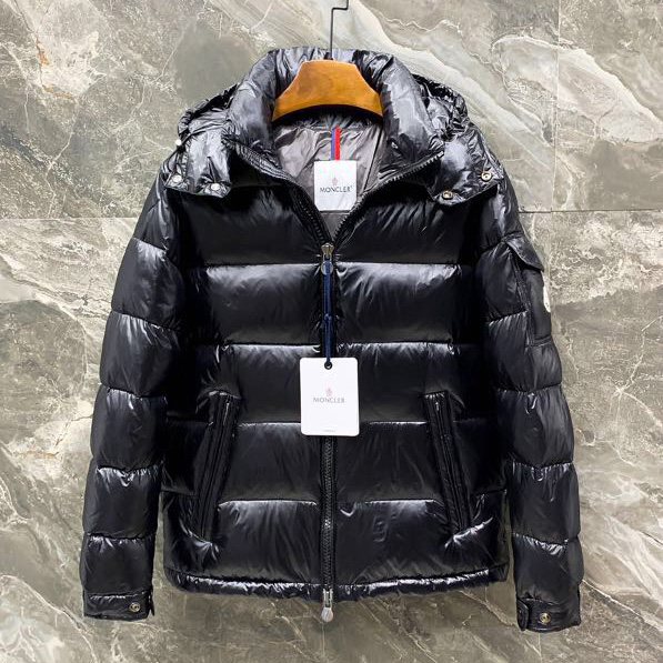 Moncler Black Down Jacket - EUR FASHION