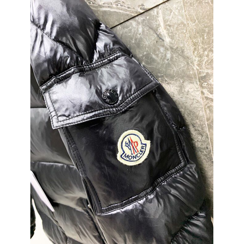 Moncler Black Down Jacket - EUR FASHION