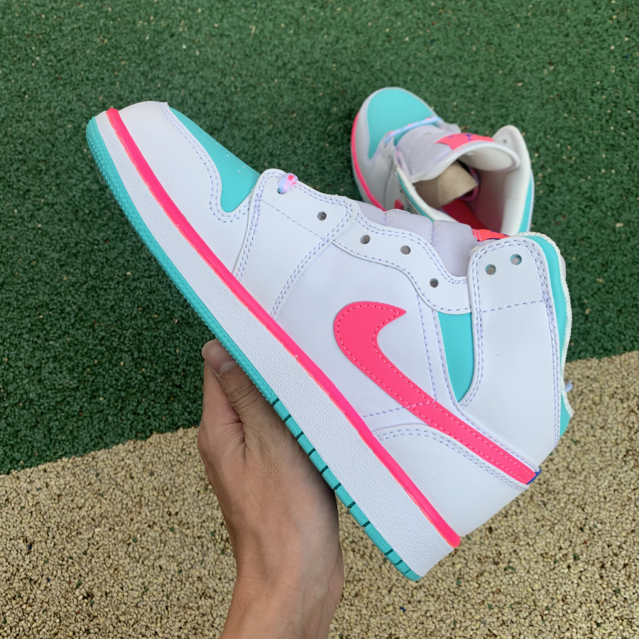 Jordan  Air 1 Mid Digital Pink 555112-102 - EUR FASHION