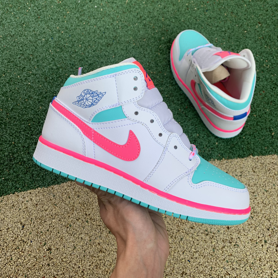 Jordan  Air 1 Mid Digital Pink 555112-102 - EUR FASHION