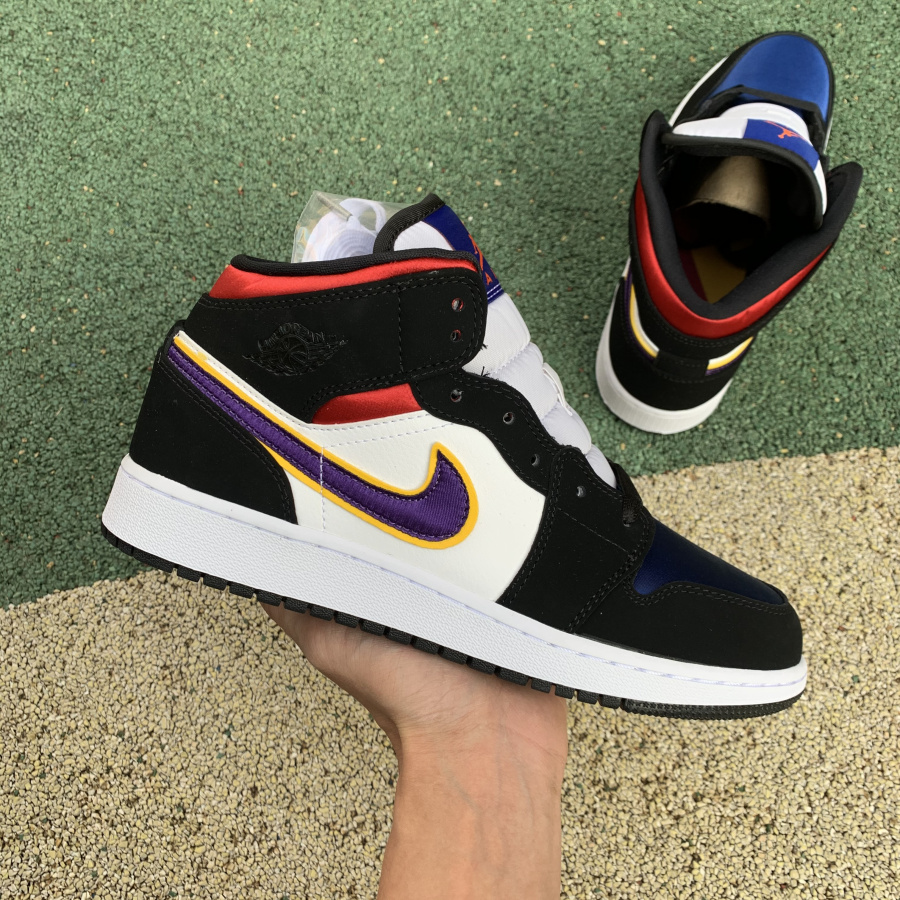 Jordan  Air 1 Mid SE GS 'Rivals' - BQ6931 005  - EUR FASHION