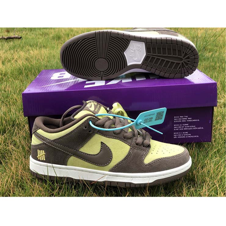 Nike  SB Dunk Low Pro Dark Brown Light Yellow Shoes - EUR FASHION