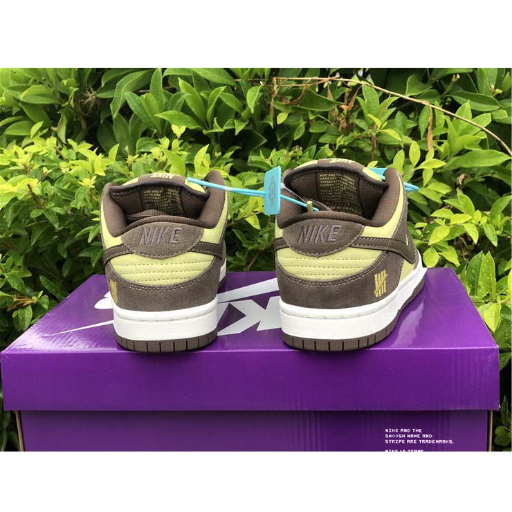 Nike  SB Dunk Low Pro Dark Brown Light Yellow Shoes - EUR FASHION