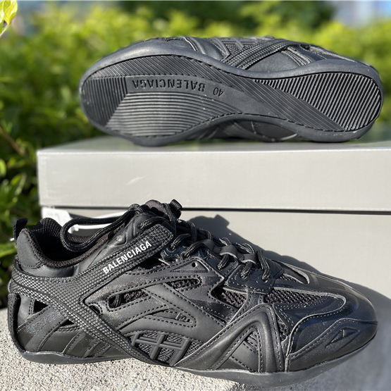 Balenciaga Black Drive Sneakers - EUR FASHION